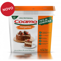 MARGARINA 70% SEM SAL - 14.5KG - COD: 6734<br>