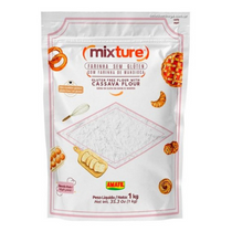 FARINHA DE MANDIOCA SEM GLUTEN - 1KG - COD: 6326<br>