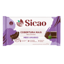 CHOCOLATE COBERTURA MEIO AMARGO - 1KG - COD: 3488
CHOCOLATE COBERTURA MEIO AMARGO - 2KG - COD: 6651