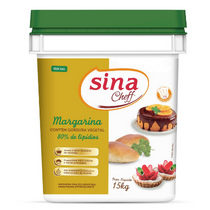 MARGARINA 80% SEM SAL - 15KG - COD: 2604<br>