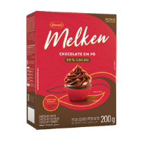 CHOCOLATE EM PÓ 50% MELKEN - 200G - COD: 2918
CHOCOLATE EM PÓ 50% MELKEN - 1KG - COD: 178
