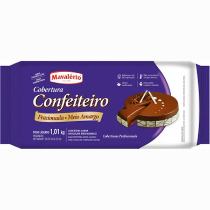 CHOCOLATE MEIO AMARGO CONFEITEIRO - 1KG - COD: 6433
