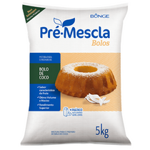 PRÉ MISTA PARA BOLO DE COCO - 5KG - COD: 834<br>