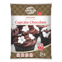 PRÉ MISTURA PARA CUPCAKE CHOCOLATE  - 1KG - COD: 2259<br>