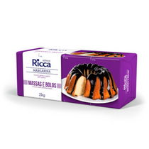 MARGARINA RICCA MASSAS E BOLOS - 2KG - COD: 725<br>