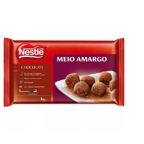 CHOCOLATE MEIO AMARGO - 1KG - COD: 1099