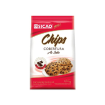 CHIPS AO LEITE - 1KG - COD: 4303